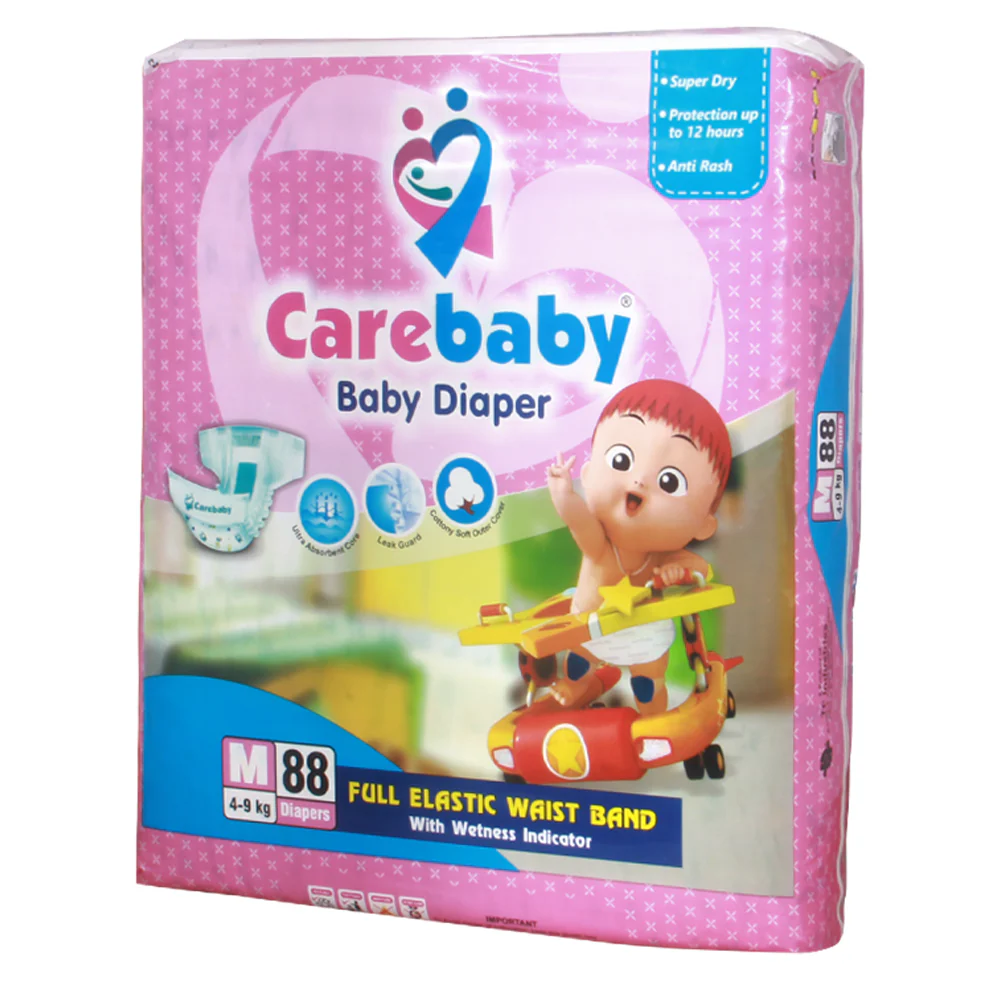 Carebaby M Carebaby Diapers Size M Jumbo Pack 88 Pcs - Image 1