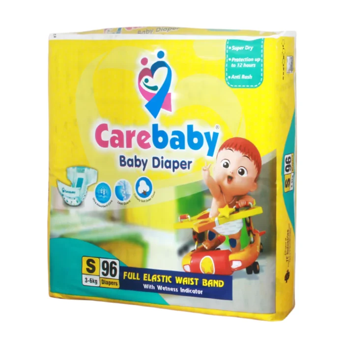 Carebaby Diapers Size Small Jumbo Pack 96 Pcs - Image 1