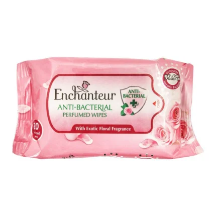 Enchanteur - Anti-Bacterial Perfumed Wipes