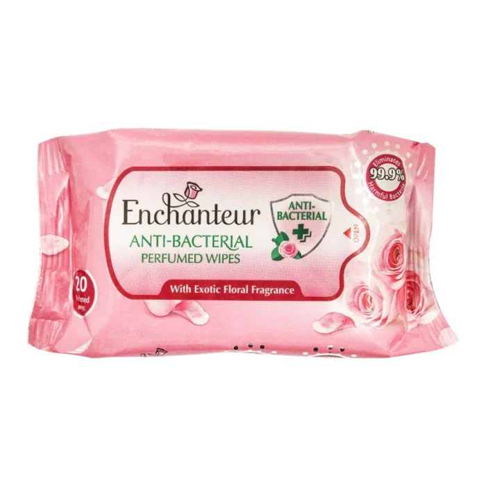 Enchanteur - Anti-Bacterial Perfumed Wipes - Image 1