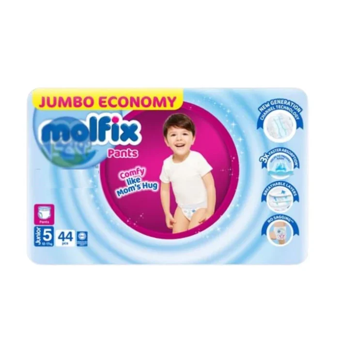Molfix Pants Size 5, 44 Pcs - Image 1