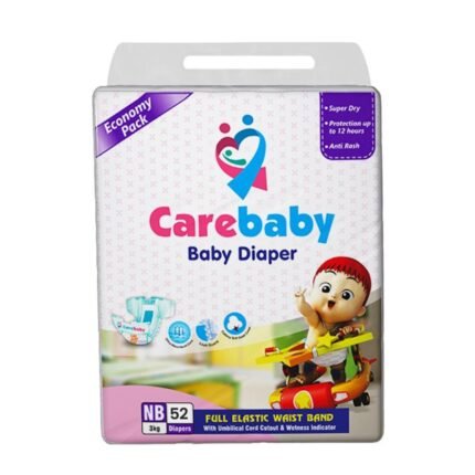 Carebaby Diapers New Born Economy Pack 52 pcs