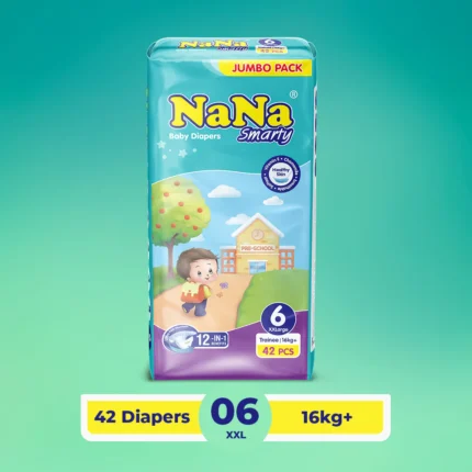 NaNa Smarty Diapers XXL-6 (Trainee) Jumbo Pack 42 Pcs