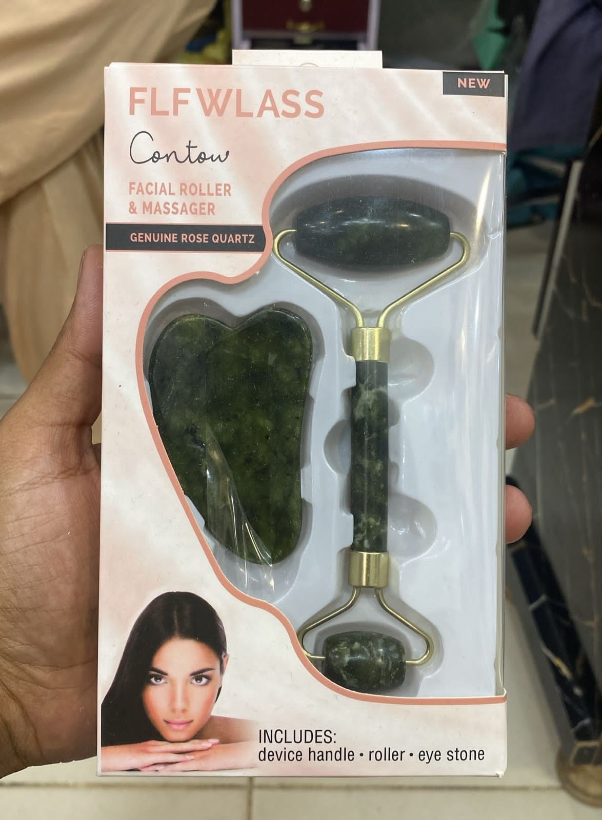 Flawless facial roller and massager