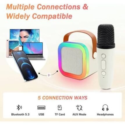 Mic with speaker