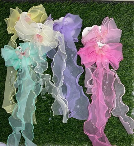 Butterfly long tail bows